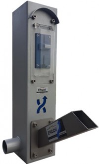 Skrzynka zewnętrzna wrzutnika monet